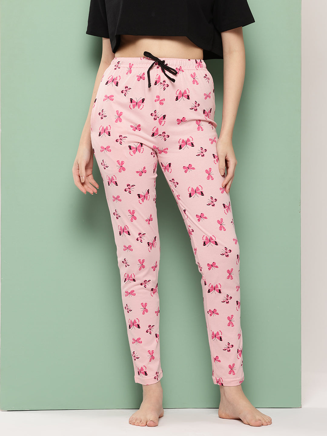 Women’s Printed Mid-Rise Lounge Pant