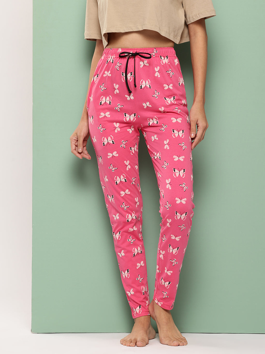Women’s Printed Mid-Rise Lounge Pant