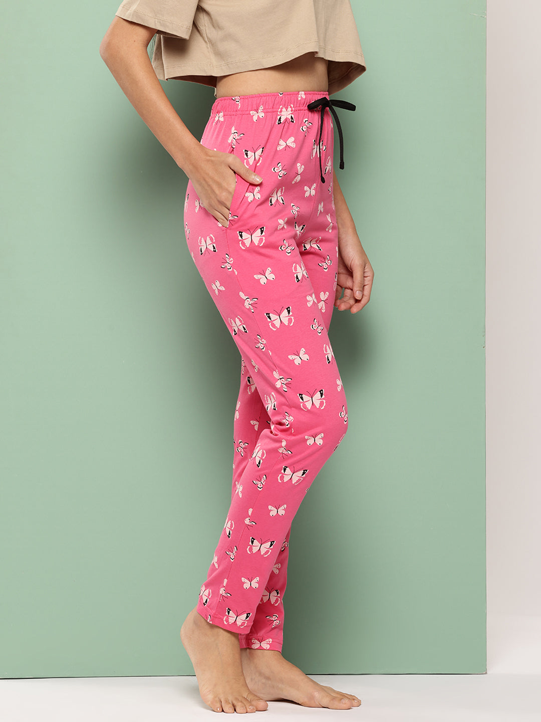 Women’s Printed Mid-Rise Lounge Pant