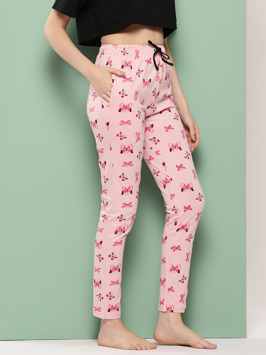Women’s Printed Mid-Rise Lounge Pant