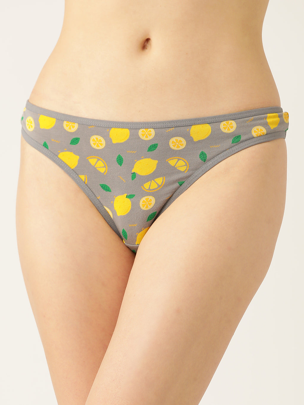 Women’s Printed Low Rise Thong Briefs (Pack of 3)