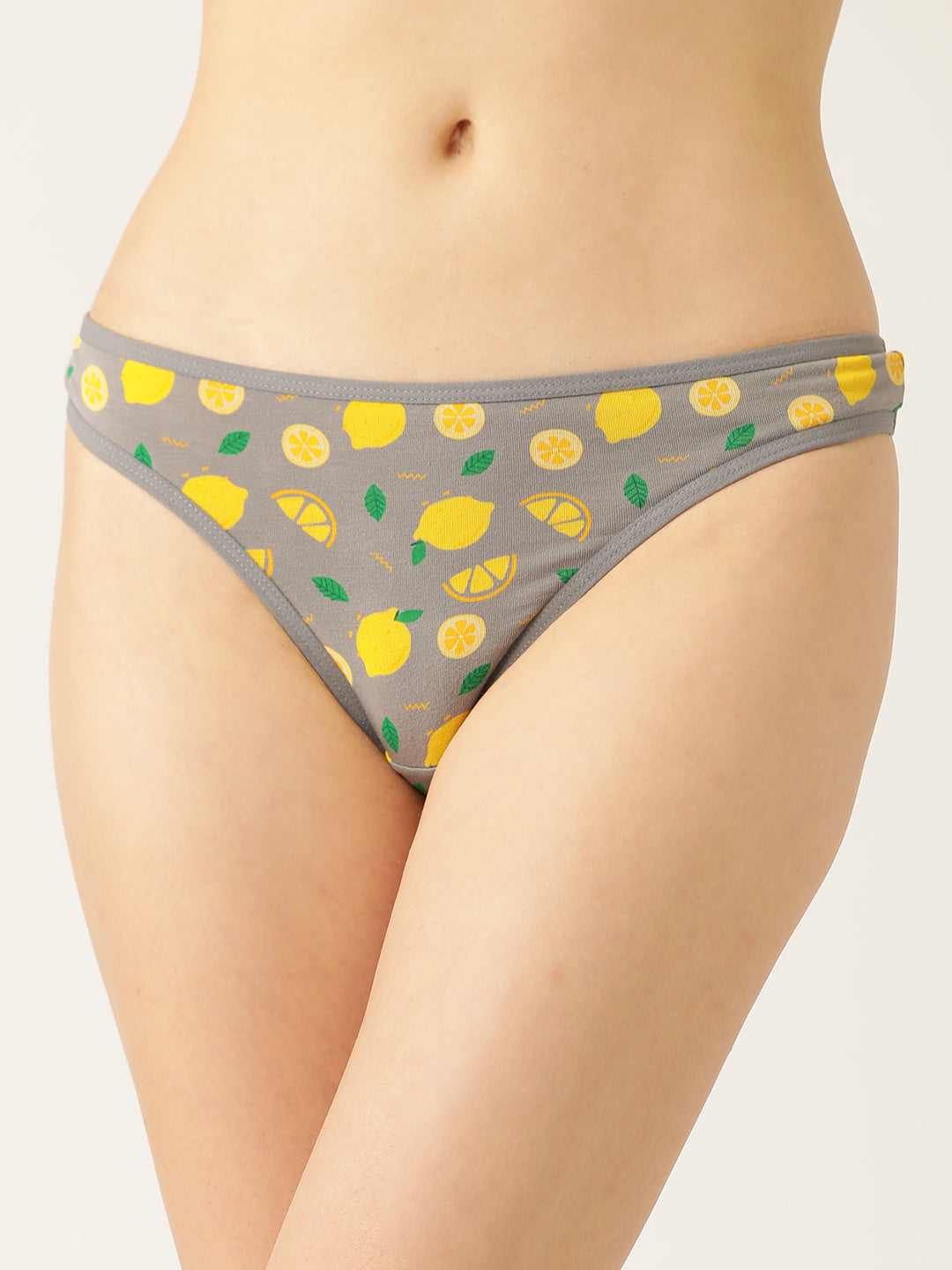 Women’s Printed Low Rise Thong Briefs (Pack of 3)