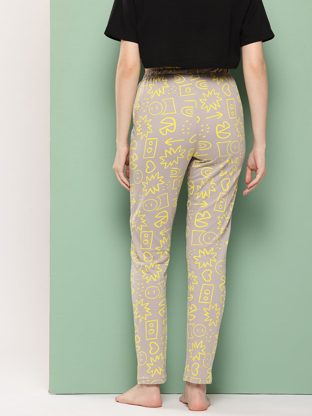 Women’s Printed Mid-Rise Lounge Pant