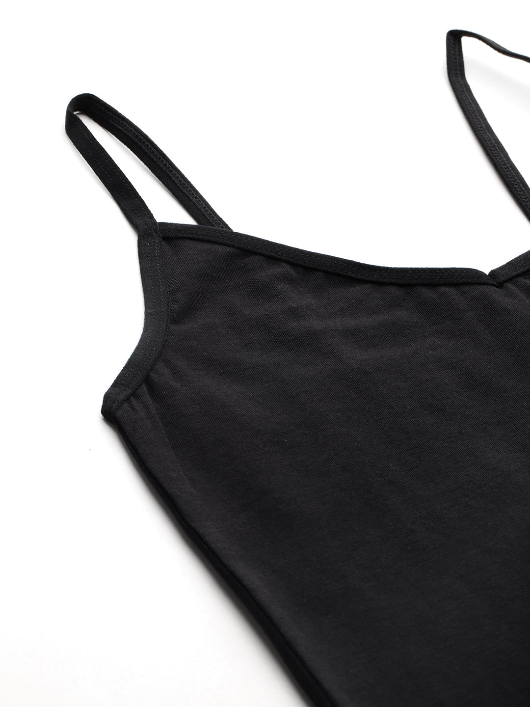 Women’s Solid V-Neck Sleeveless Tank Top Camisole (Pack of 2)