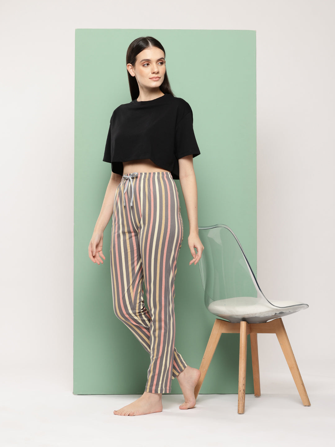 Women’s Printed Mid-Rise Lounge Pant