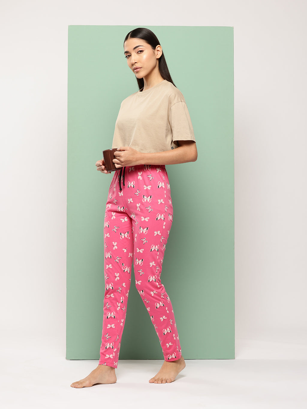 Women’s Printed Mid-Rise Lounge Pant