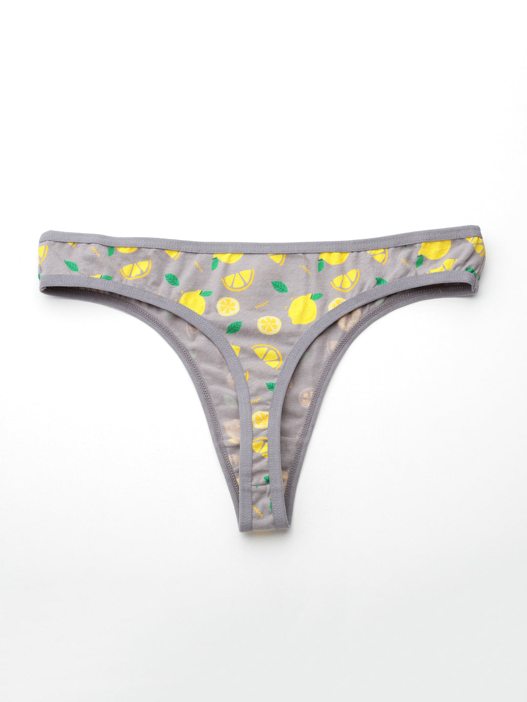Women’s Printed Low Rise Thong Briefs (Pack of 3)