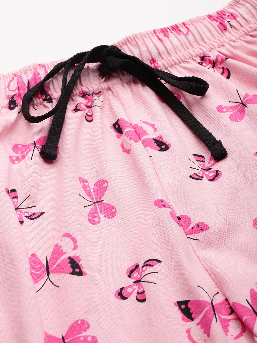 Women's Floral Printed Mid Rise Bermuda Lounge Shorts