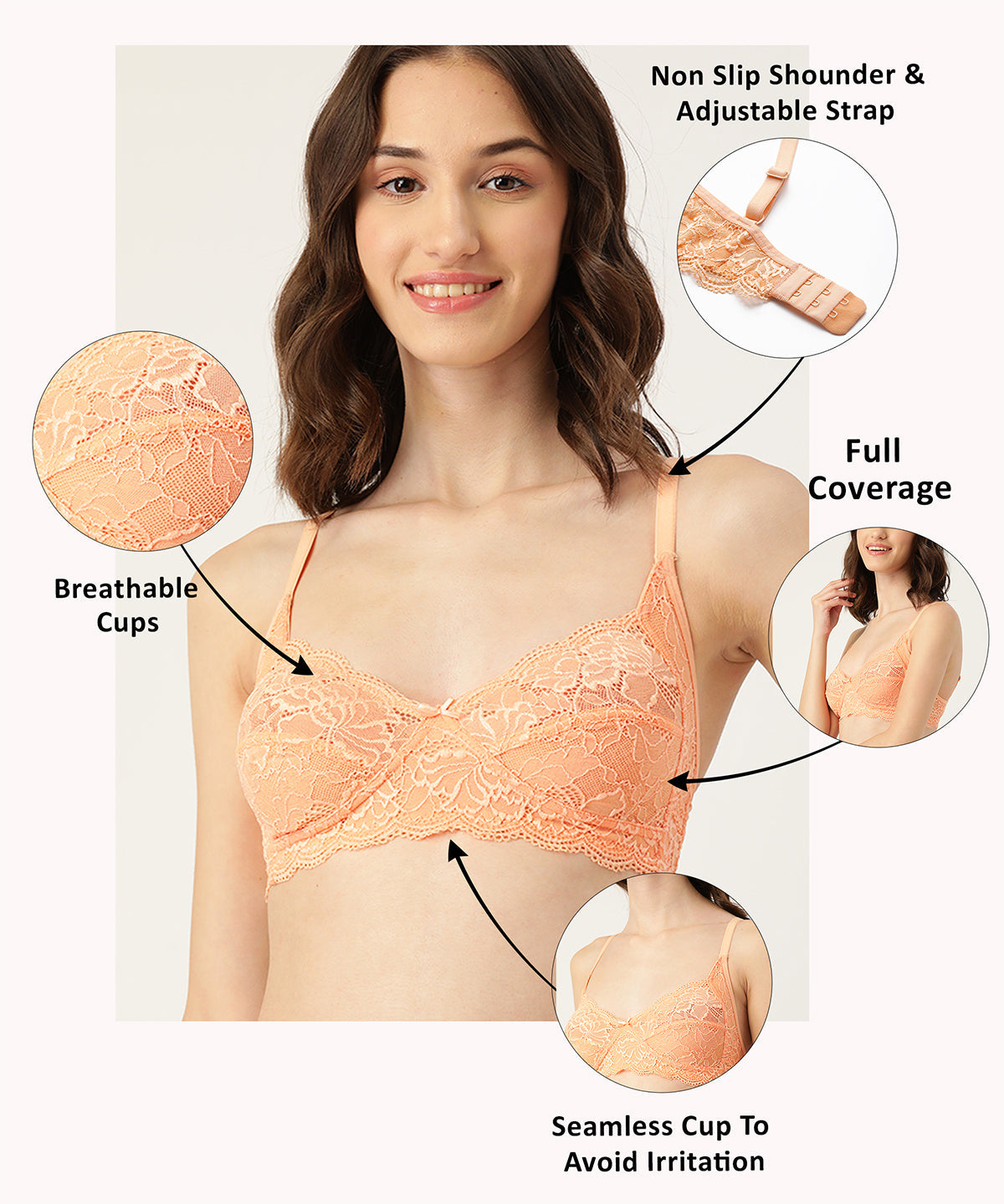 Green T Shirt Bra