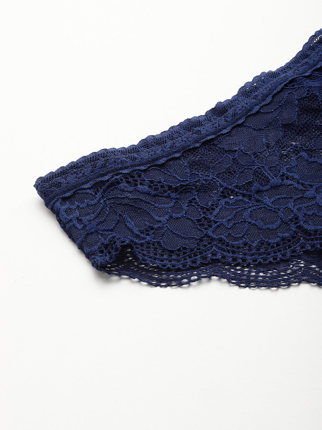 Women's Solid Mid Rise Bikini Lace Brief (Pack of 2)
