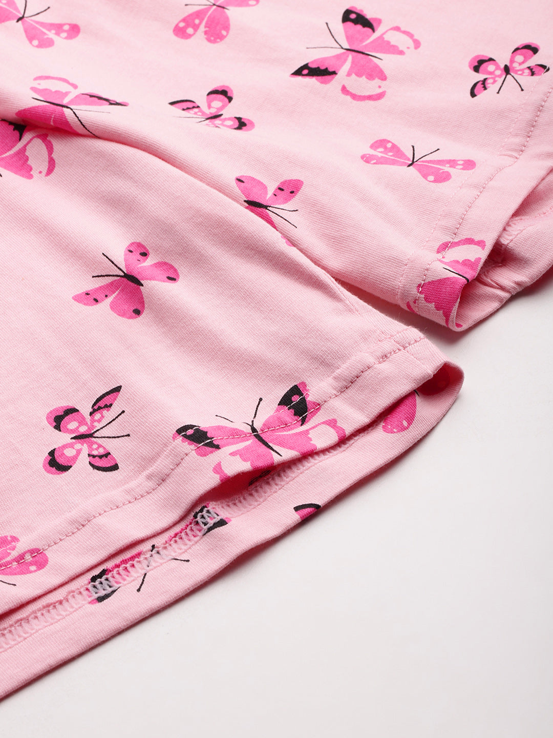 Women's Floral Printed Mid Rise Bermuda Lounge Shorts