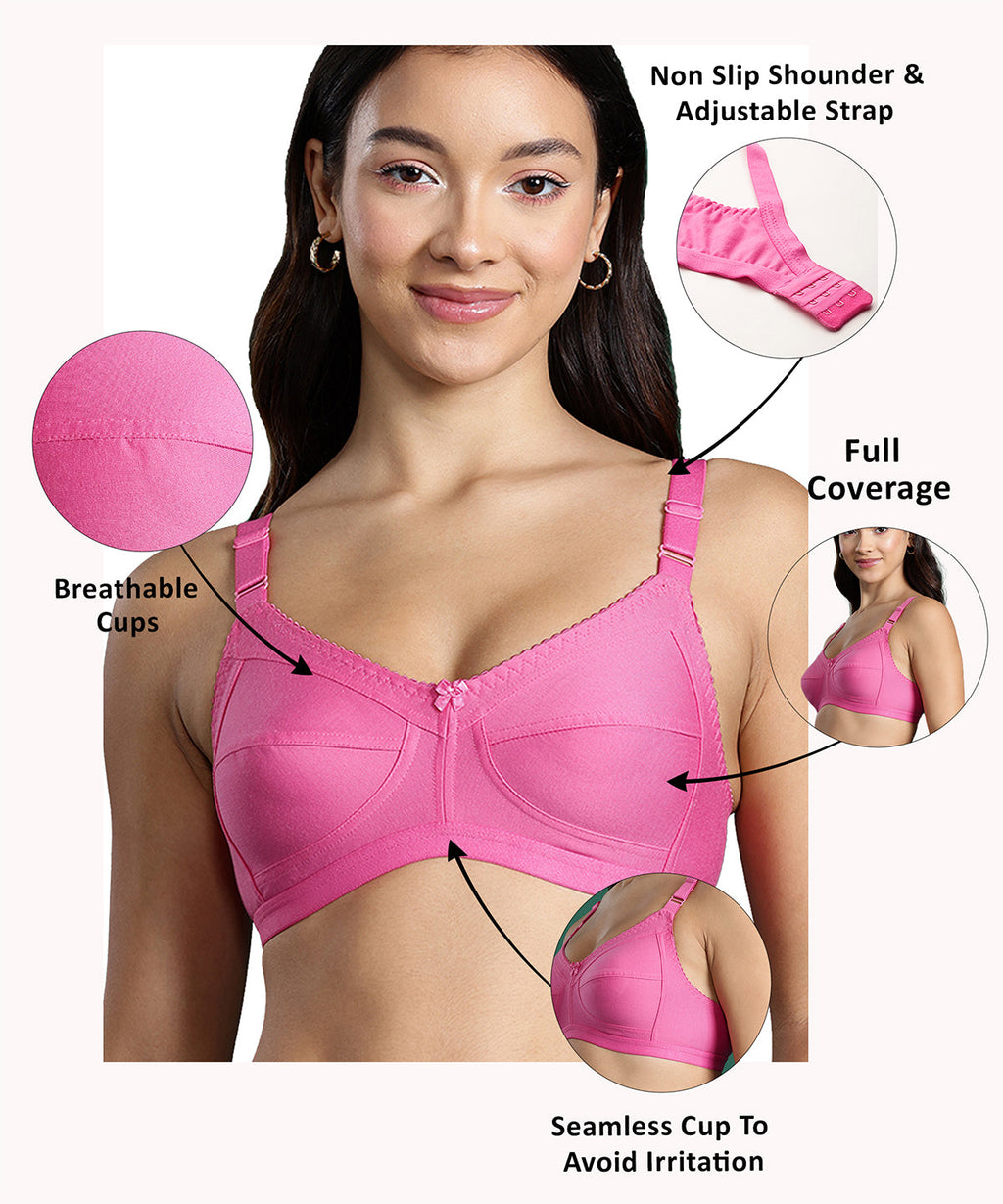 Hot Pink T Shirt Bra
