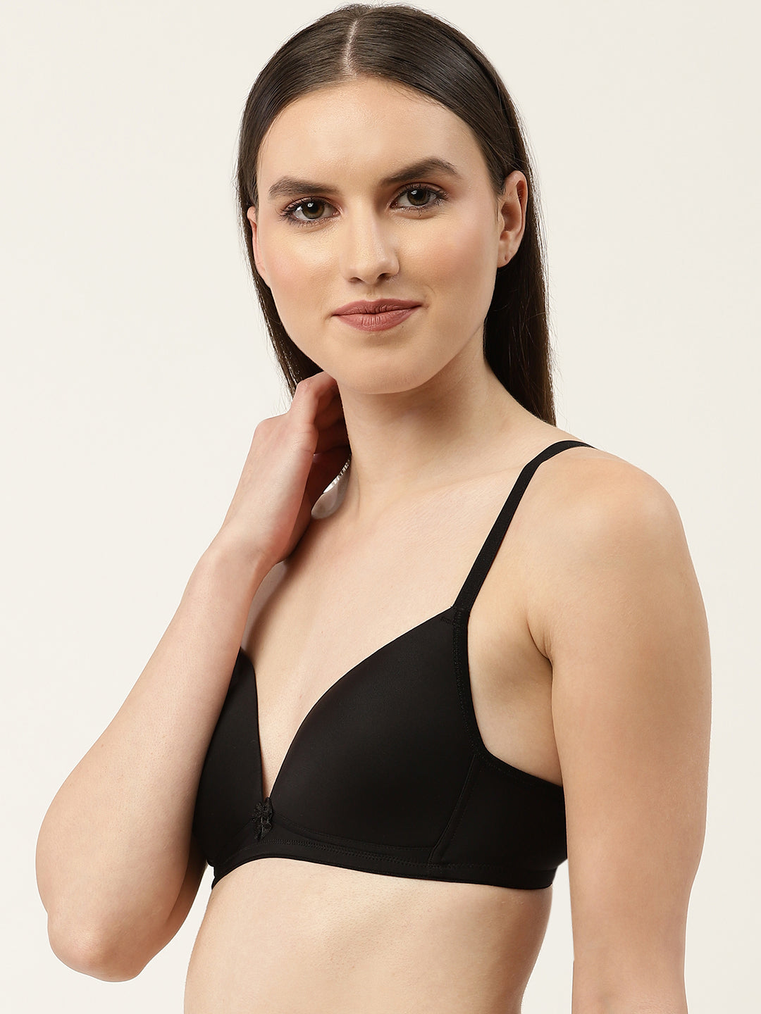  Lightly Padded Plunge Bra