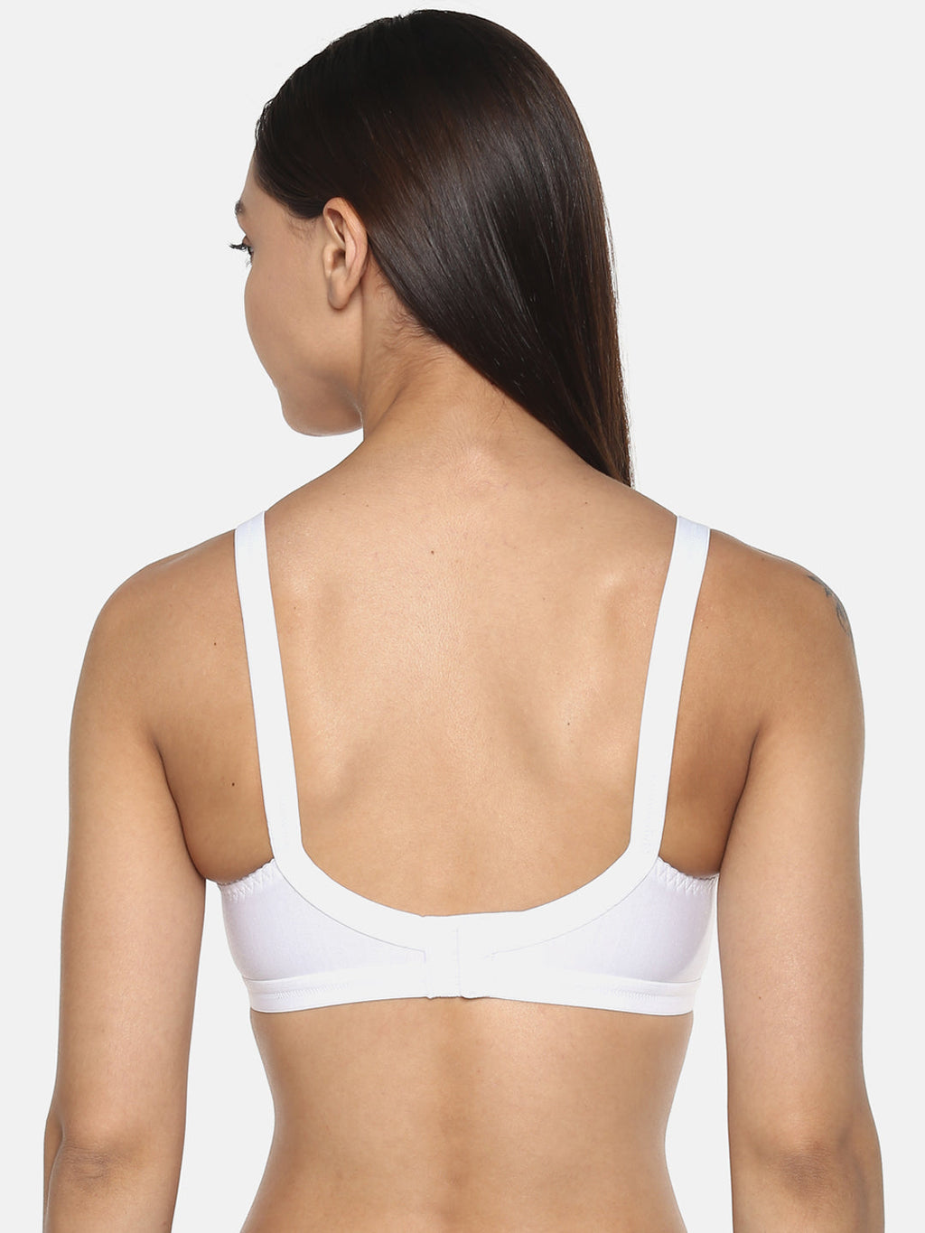 White Non-Padded Cotton T-Shirt Bra
